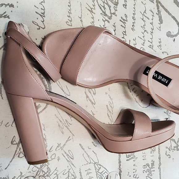 *Worn Once* Nine West, Chunky Sandal Heel - Picture 3 of 8